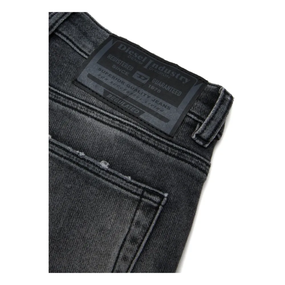 Diesel Broeken & Jeans^Grijze Denim Jeans
