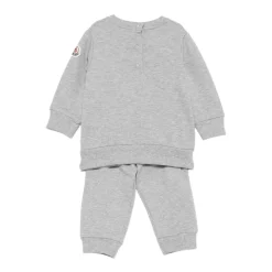 Moncler Bodysuits & Sets^Grijze Geborduurde Beer Jurk