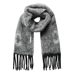 DAMES Co'Couture Sjaals^Grijze Harpercc Sjaal Gebreid Divers