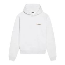 Heren Jacquemus Grijze Hoodie Sweater Gros Grain