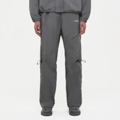 Heren FLÂNEUR Grijze Nylon Utility Broek