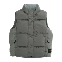 Stone Island Grijze Pufferjas