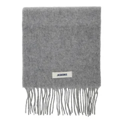 Jacquemus Sjaals^Grijze Sjaal L ECHARPE CARRO