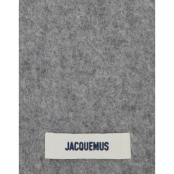 Jacquemus Sjaals^Grijze Sjaal L ECHARPE CARRO