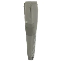 Off White Broeken & Jeans^Grijze Sportieve Fleece Broek met Iconische Pijlen
