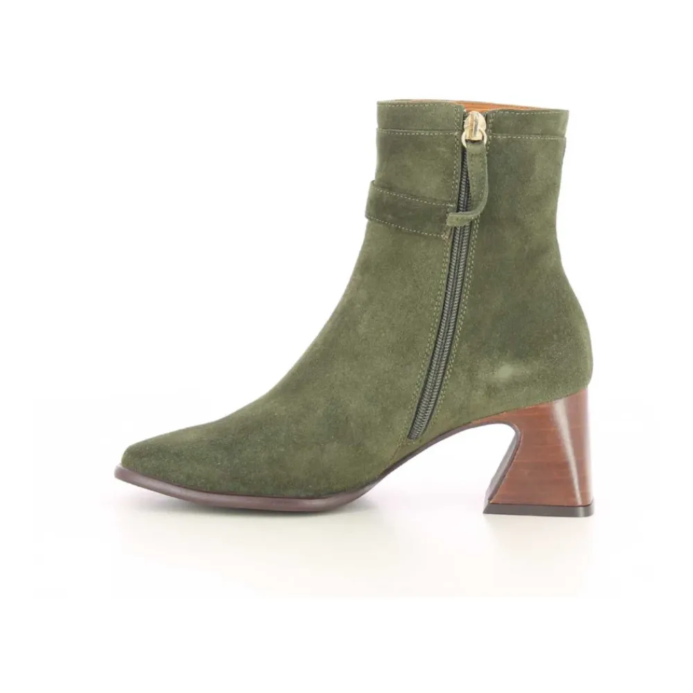 DAMES ANGEL ALARCON Enkellaarsjes|Laarzen^e Damesschoenen Stijlvol Model