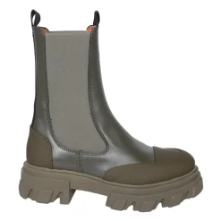 DAMES Ganni Chelseaboots^e enkellaarsjes