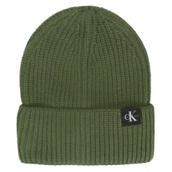 Calvin Klein e Geribbelde Beanie met Logopatch