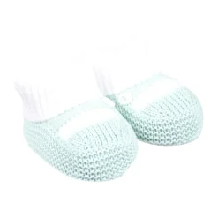 Little Bear Pantoffels^e katoenen platte schoenen met knoopdetail