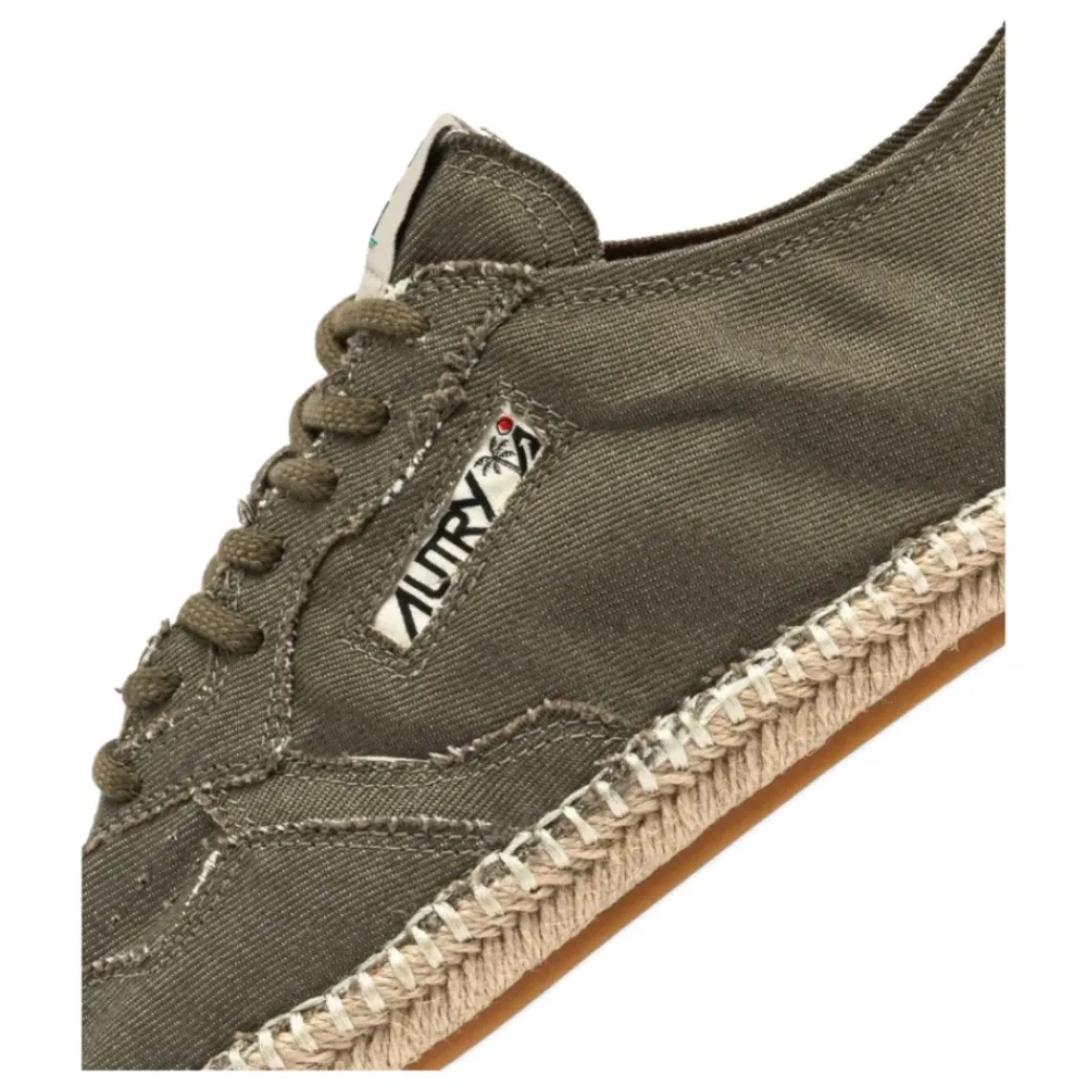 Heren Autry Espadrilles^e Katoenen Platte Schoenen