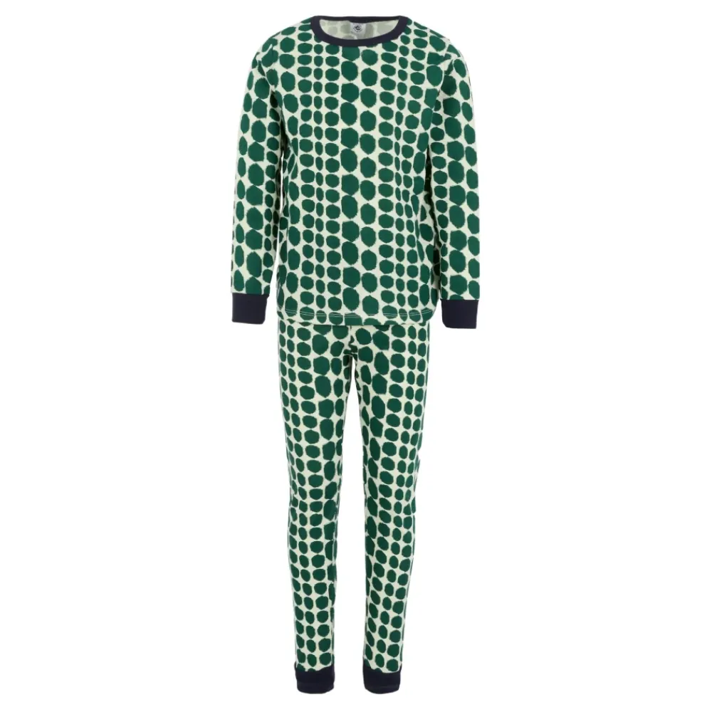 Petit Bateau e katoenen pyjama set met masker