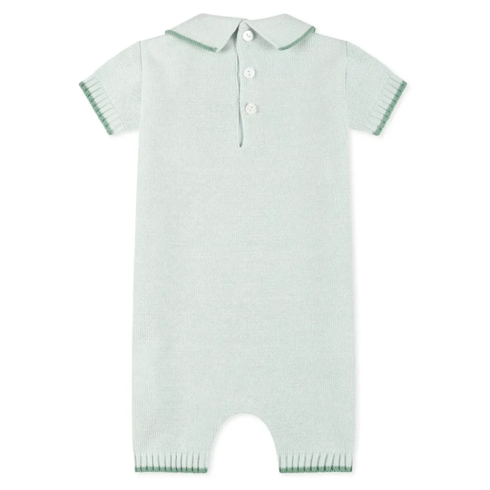 Little Bear Bodysuits & Sets^e Katoenen Romper met Applicatieknopen