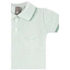 Little Bear Bodysuits & Sets^e Katoenen Romper met Applicatieknopen