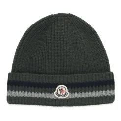 Moncler e Kinderen Beanie met Logo Patch