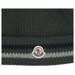 Moncler e Kinderen Beanie met Logo Patch