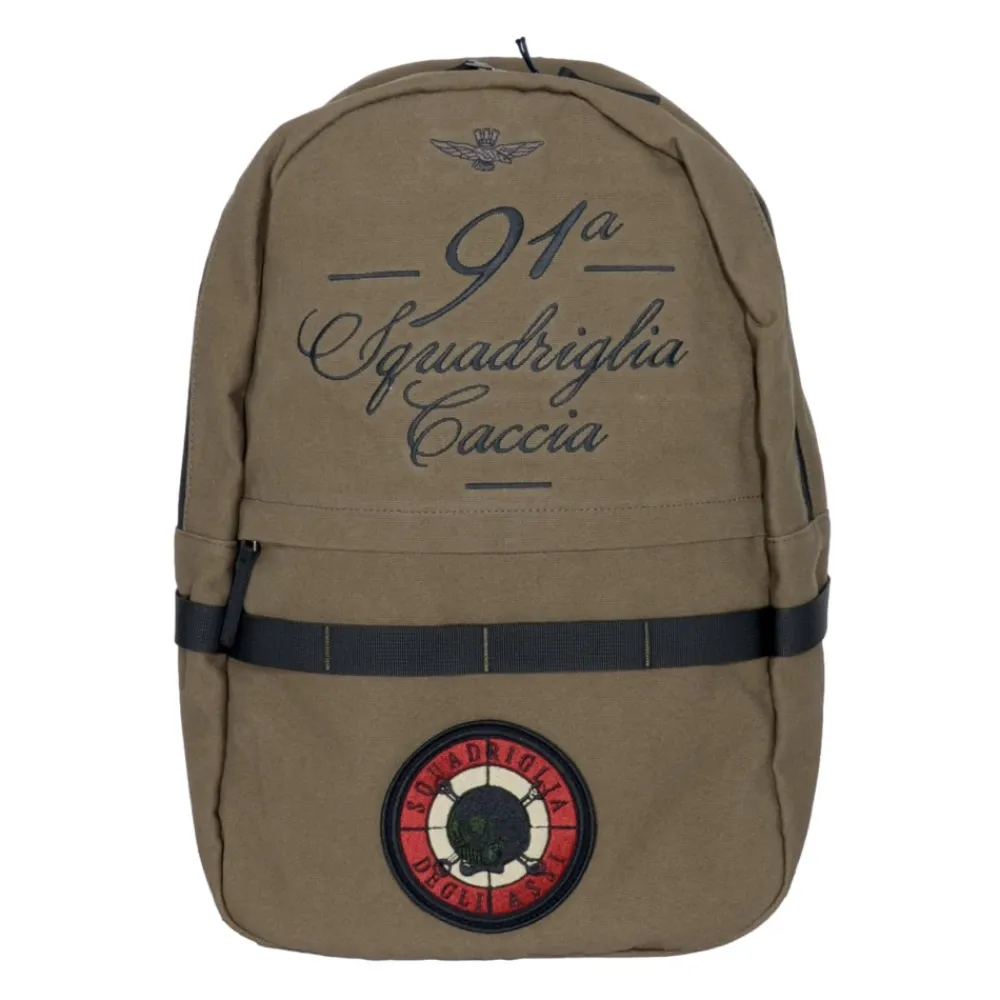 DAMES Aeronautica Militare e militaire rugzak met borduurwerk