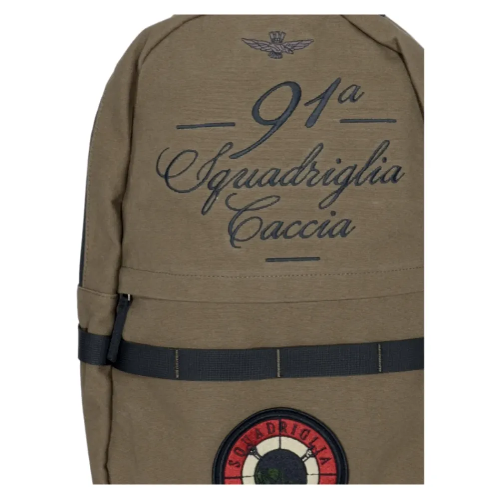 DAMES Aeronautica Militare e militaire rugzak met borduurwerk