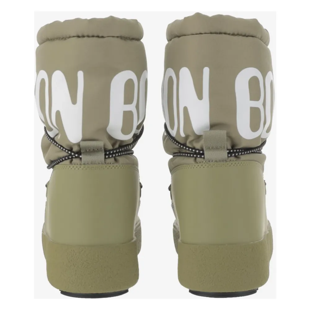 Heren Moon Boot Snowboots|Laarzen^e Nylon Enkellaarzen met Koordjes