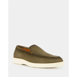 Heren Santoni Instappers & Slip Ons^e Suède Loafers