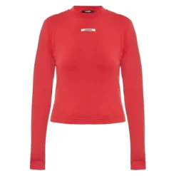 DAMES Jacquemus Shirts^Grosgrain T-shirt met lange mouwen