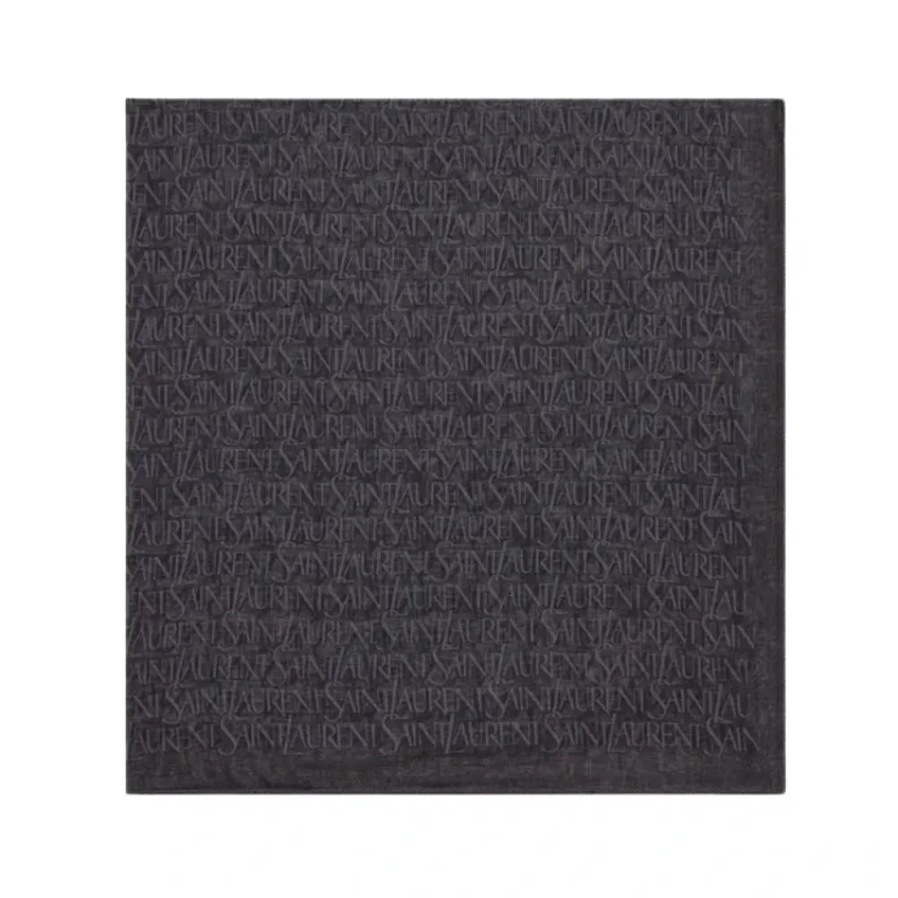 DAMES Saint Laurent Sjaals^Grote Vierkante Sjaal