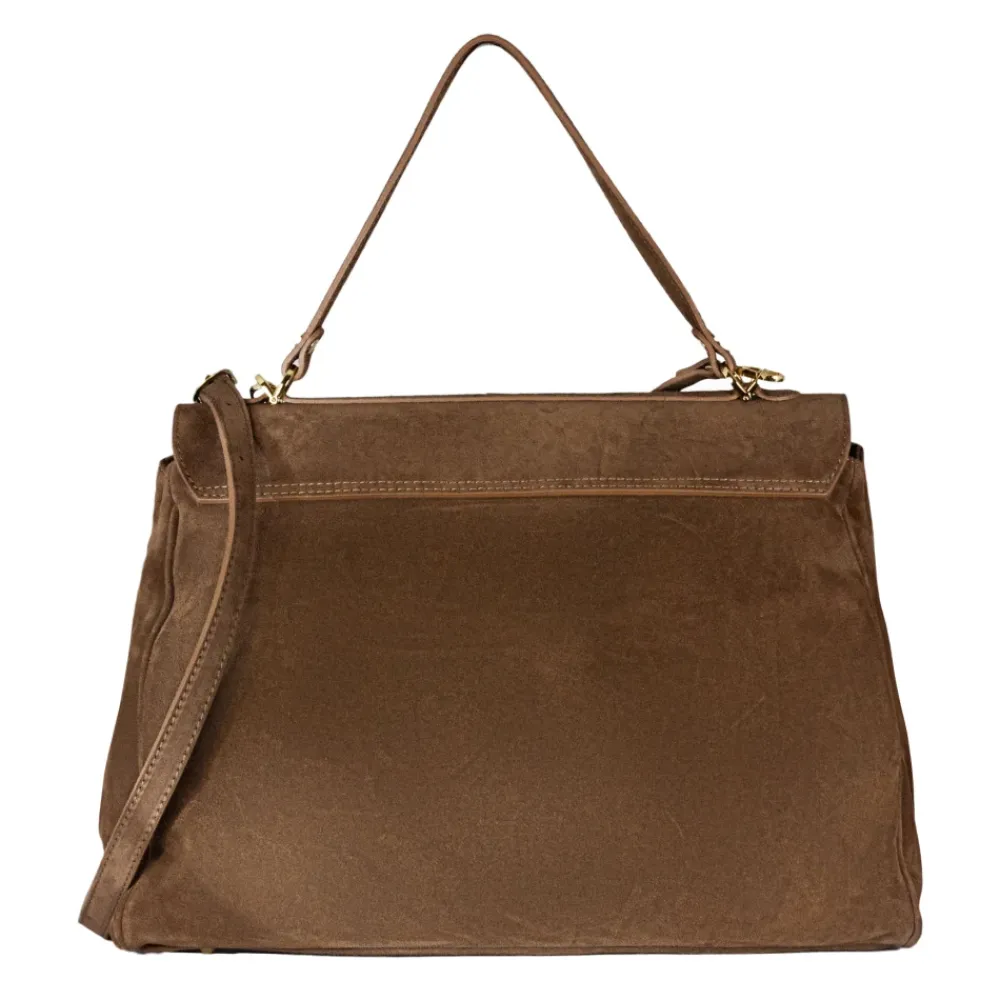 DAMES AVENUE 67 Handtassen^Grote Zachte Suède Tas