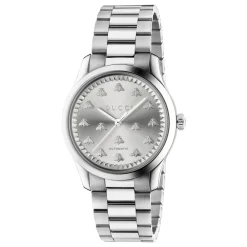 DAMES Gucci Horloges^G-Timeless Zilver 38mm Multibee Horloge