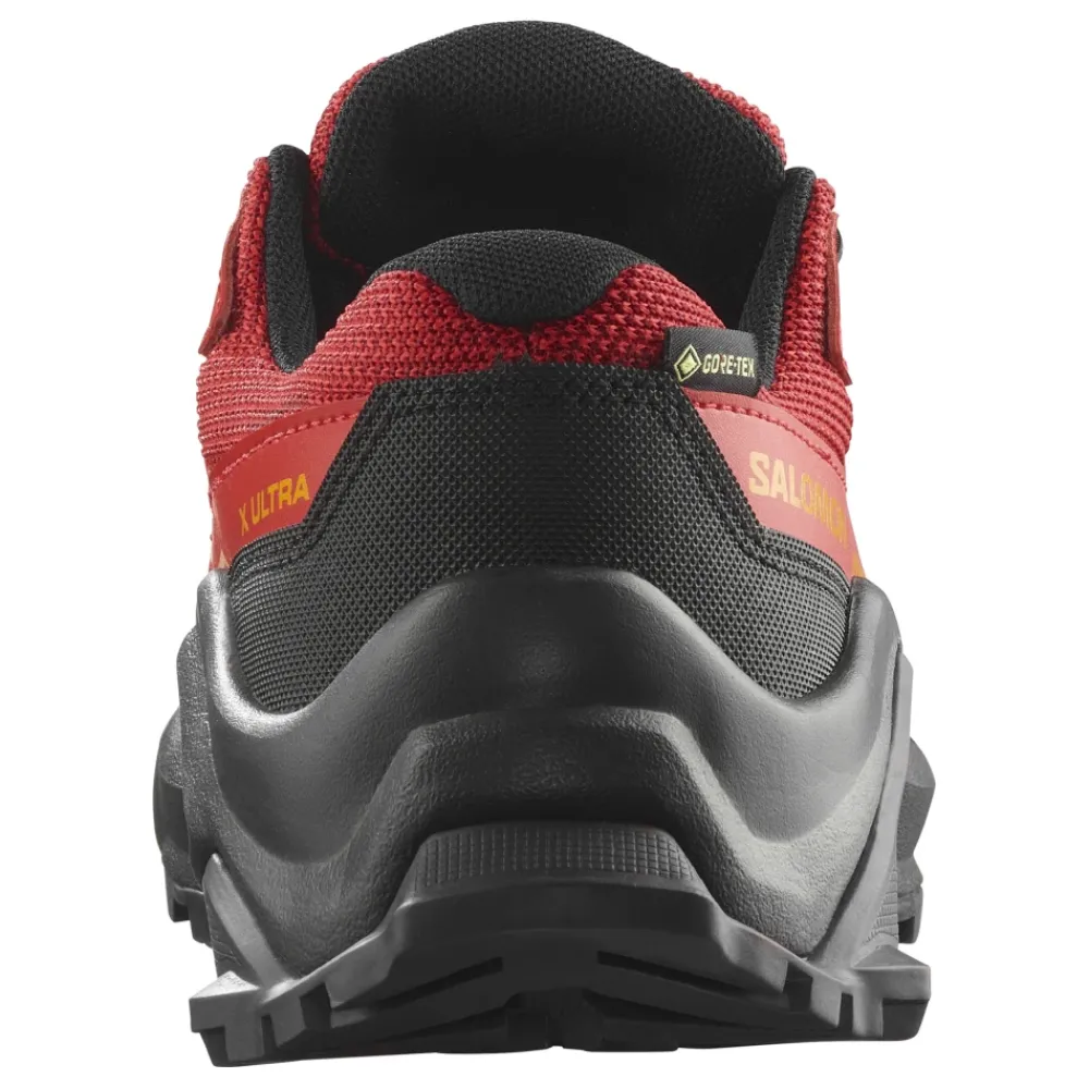 Salomon GTX J Biking Red/Black Trail Schoen