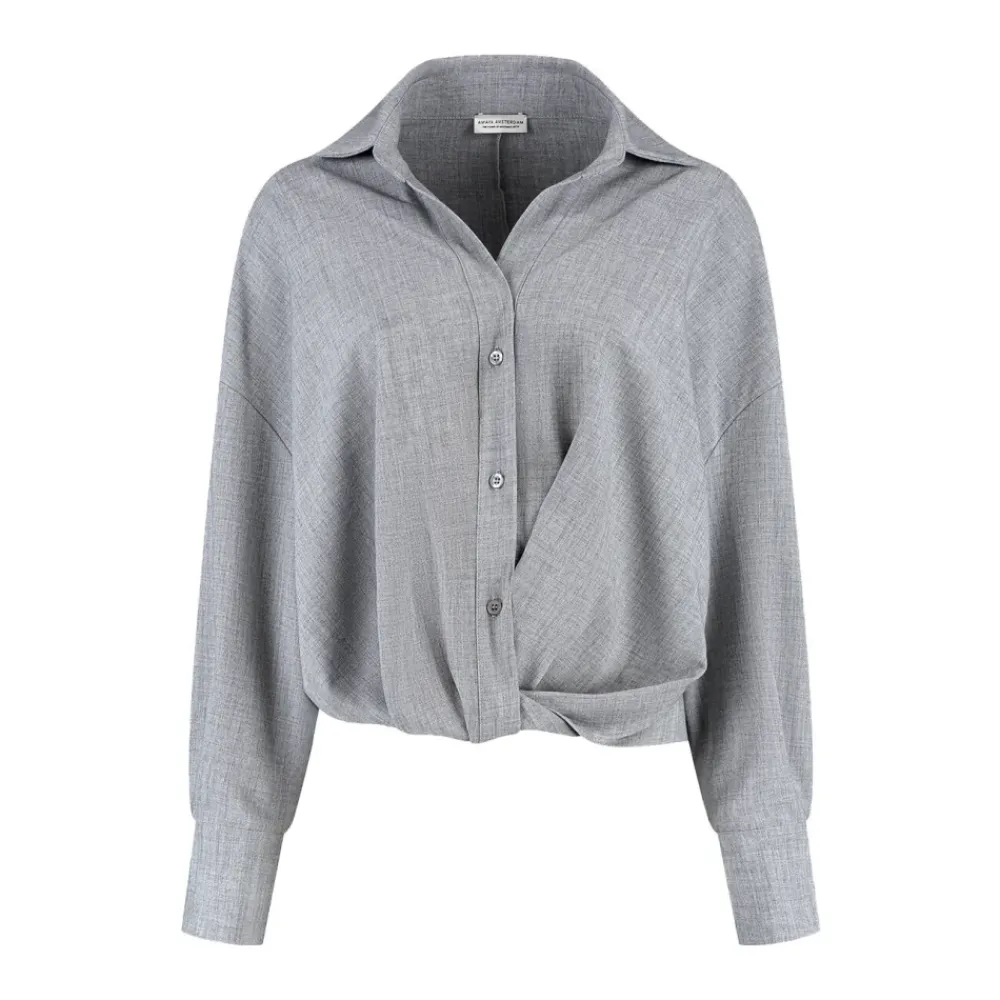 DAMES Amaya Amsterdam Hailey Lange Mouw Blouse