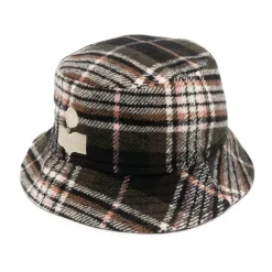 Heren Isabel Marant Hoeden^Haleyh Wollen Mix Ruit Bucket Hat