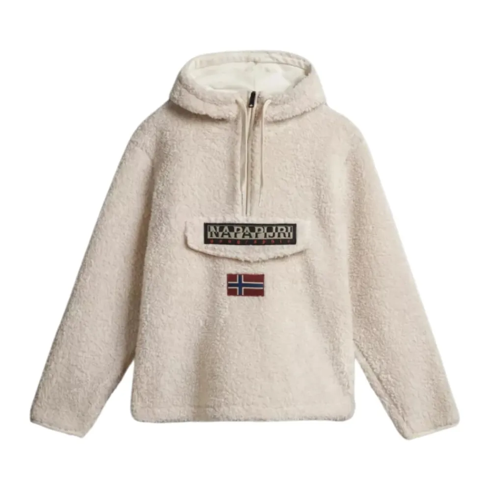Napapijri Outdoorjassen^Half Zip Hoodie Burgee Style