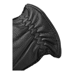 Heren Hestra Handschoenen^Handgemaakte Elandenleren Handschoenen met Kasjmier Voering,