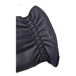 Heren Hestra Handschoenen^Handgemaakte elandleren handschoenen met kasjmier voering