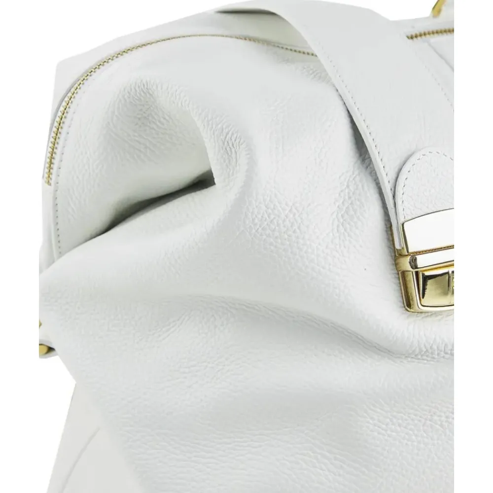 DAMES Valsport 1920 Weekendtassen^Handgemaakte Middelgrote Reistas met Gouden Accenten