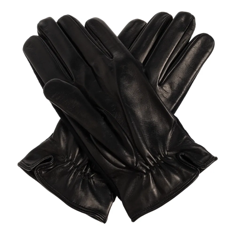 Heren Emporio Armani Handschoenen^Handschoenen met een applicatie in de vorm van een logo