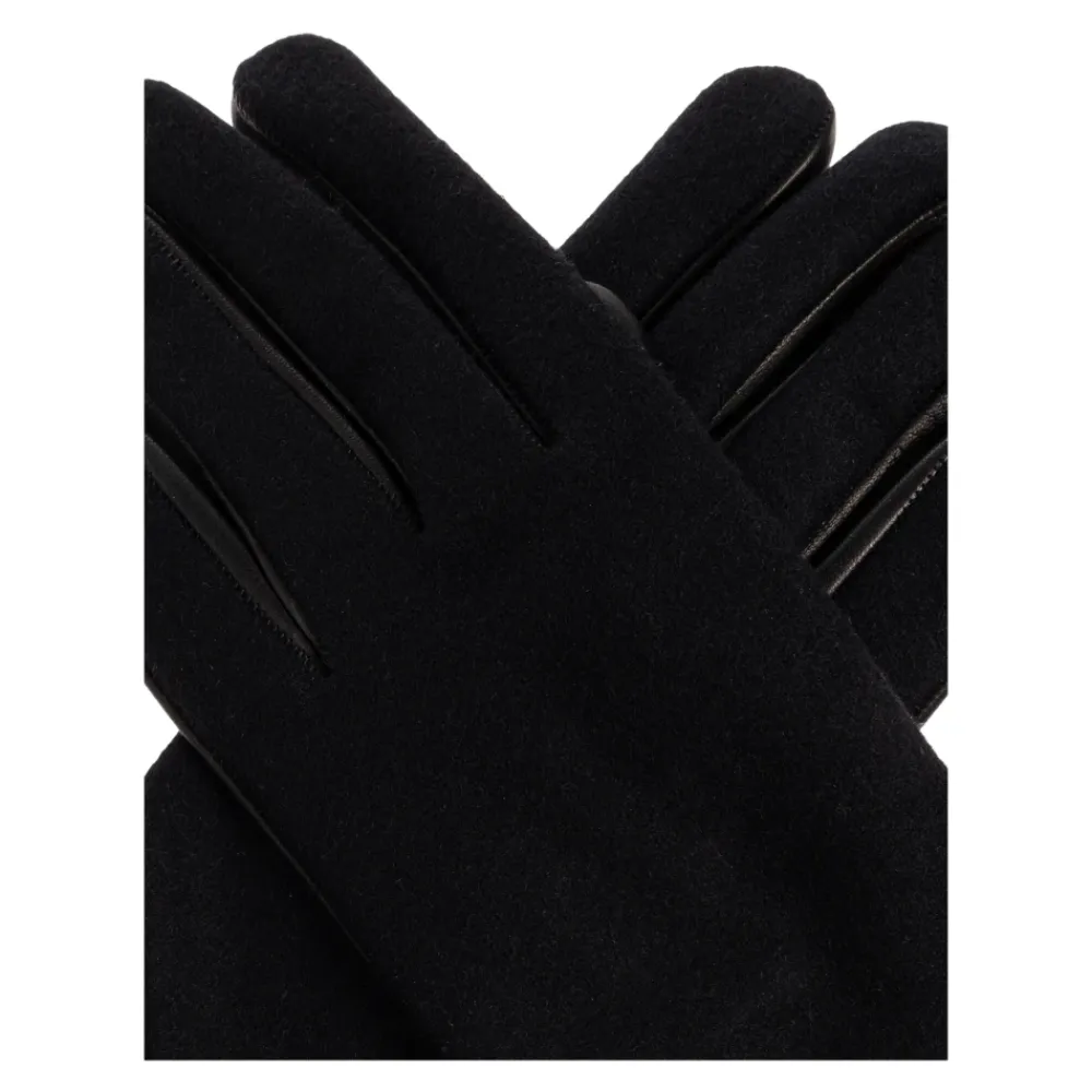 Heren Emporio Armani Handschoenen^Handschoenen met een applicatie in de vorm van een logo