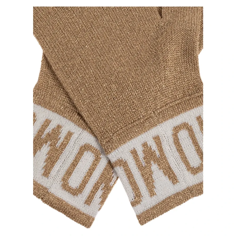 DAMES Moschino Handschoenen|Handschoenen^Handschoenen met lurex draad