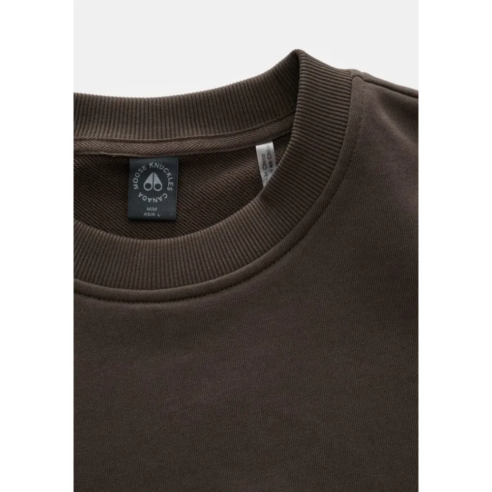 Heren Moose Knuckles Truien & Vesten^Hartsfield Crewneck