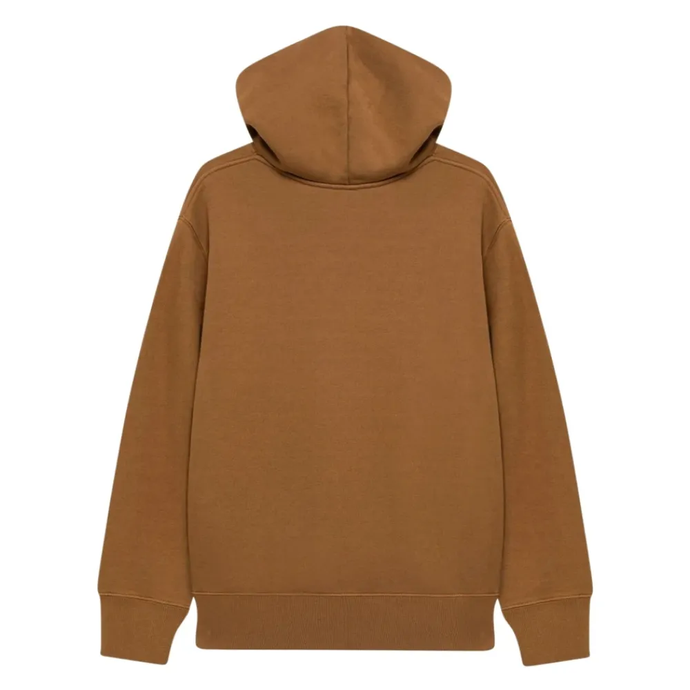 DAMES Autry Hazelnoot Fleece Katoenen Hoodie