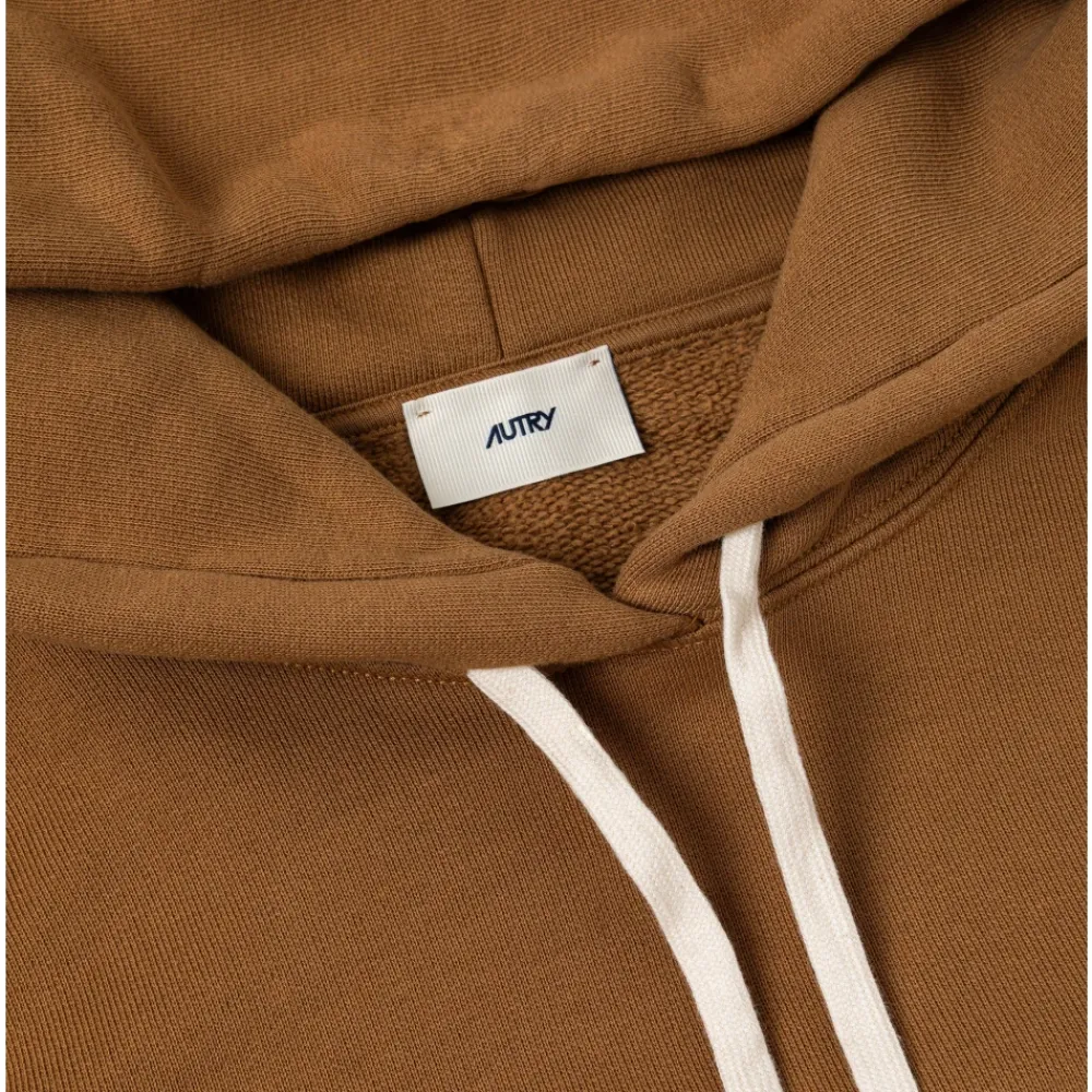 DAMES Autry Hazelnoot Fleece Katoenen Hoodie