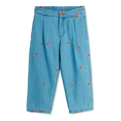 Mini Rodini Broeken & Jeans^Hearts Geweven Broek