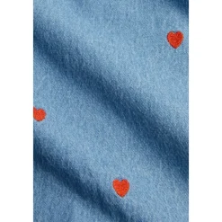 Mini Rodini Broeken & Jeans^Hearts Geweven Broek