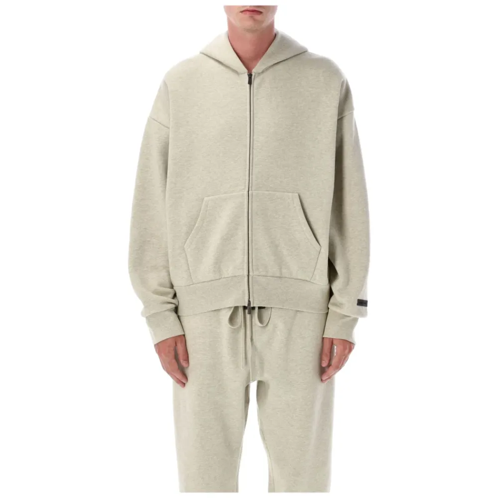 Heren Fear Of God Truien & Vesten^Heather Stone Gebreide Hoodie SS25