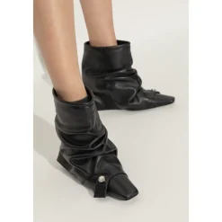 DAMES The Attico Heeled Ankle Boots Juno