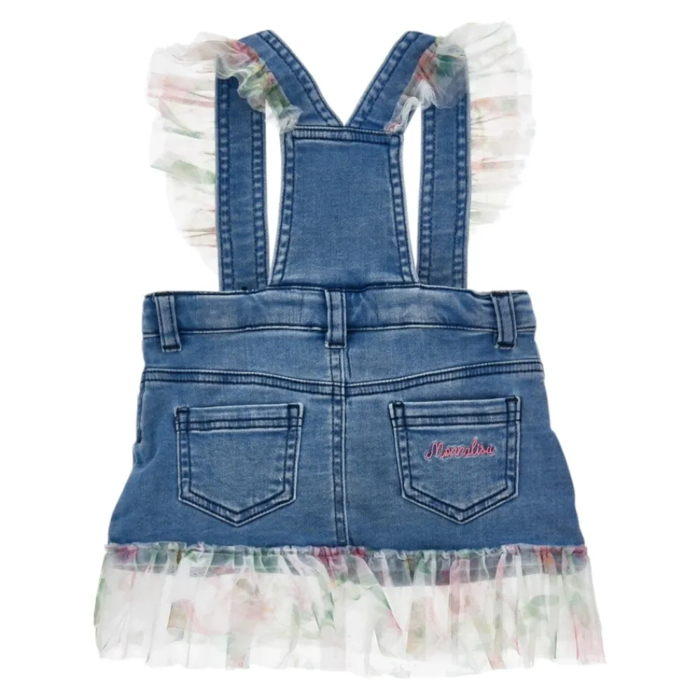 Monnalisa Hemelse Newborn Meisje Tuinbroek