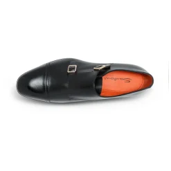 Heren Santoni Nette Schoenen^Heren dubbele gespschoen