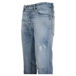 Heren Dsquared2 Heren Knoop Jeans met Distressed Details