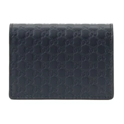 Heren Gucci Heren leren portemonnee met 'GG' motief