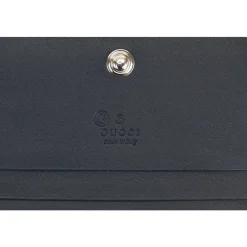 Heren Gucci Heren leren portemonnee met 'GG' motief