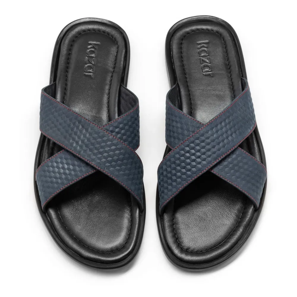 Heren Kazar Slippers^Heren marinee slides
